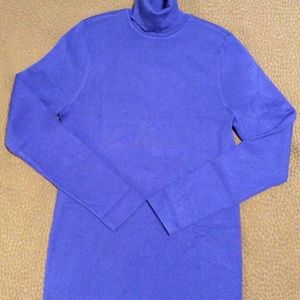 Chico’s purple/Blue Turtleneck